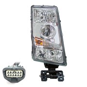 FAROL PRINCIPAL, ELÉCTRICO, DIREITO, CONECTOR QUADRADO