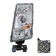 FAROL PRINCIPAL, MANUAL, ESQUERDO, CONECTOR REDONDO