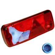 FAROLIM TRASEIRO ESQUERDO, AZUL, S/ LUZ DE MATRÍCULA