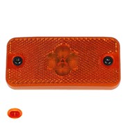 FAROLIM DE MARCAÇÃO LATERAL, AMBAR, LED 24V