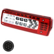 FAROLIM TRASEIRO LED, C/ RETRO ALARME, DTO.